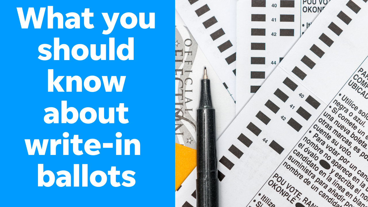 Do ballot write-ins count? Expert Joe Kanefield chimes in