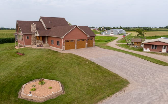 The 34-acre property includes acres to plant your own field of dreams and a dedicated horse area and chicken barn to cultivate your love of animals. The grounds also hold an over-sized garage with in-floor heat, a heated pole barn and a shed that is perfect for woodworking or any number of hobbies.