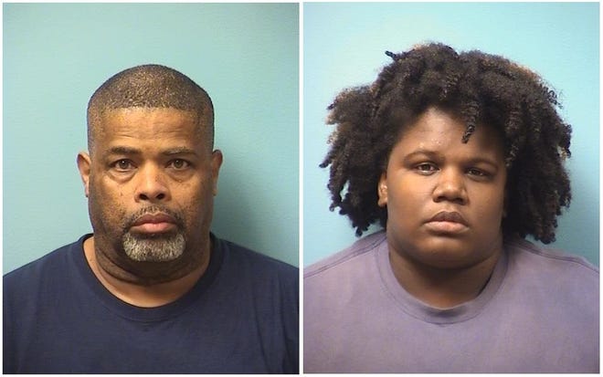 Louis Hill, 52, and Stephanie Roshell Woods Hill, 29, each charged with two counts of malicious punishment of a child.
