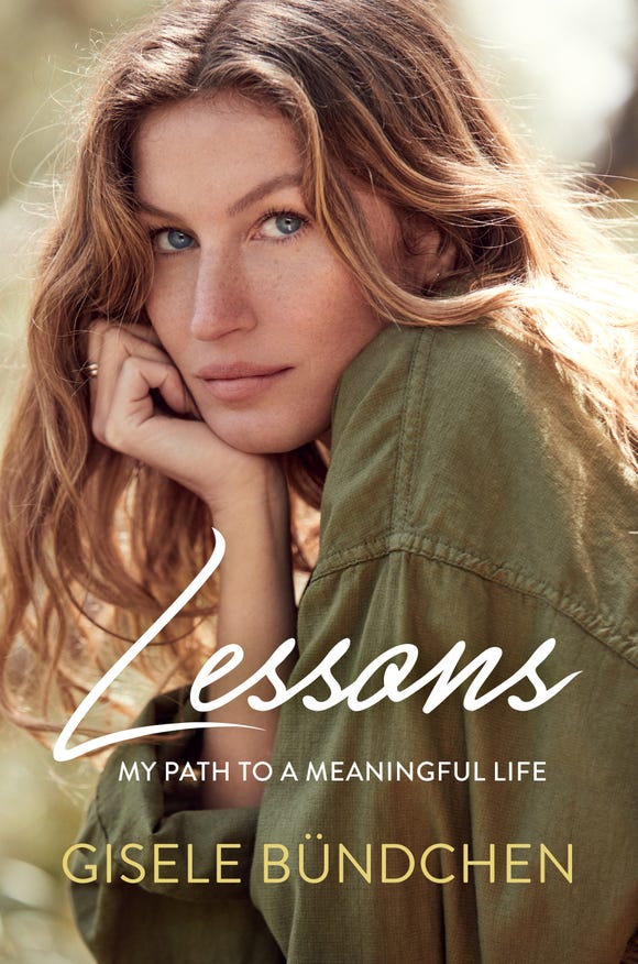 The cover of Gisele Bündchen's book, 