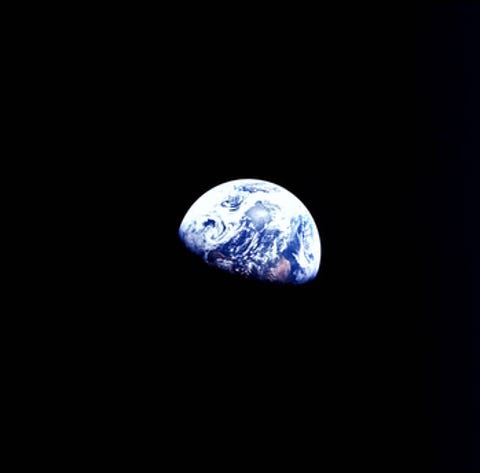 This iconic image called Earthrise was taken...