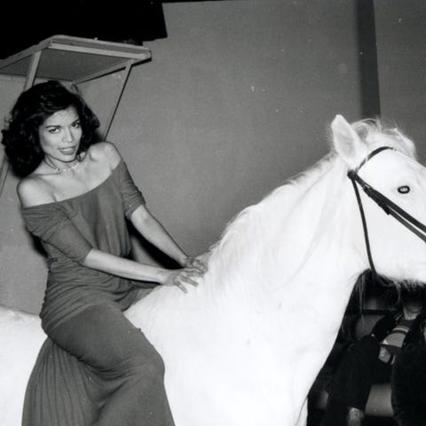 378283 01: 5/2/77 New York, NY. Bianca Jagger on...