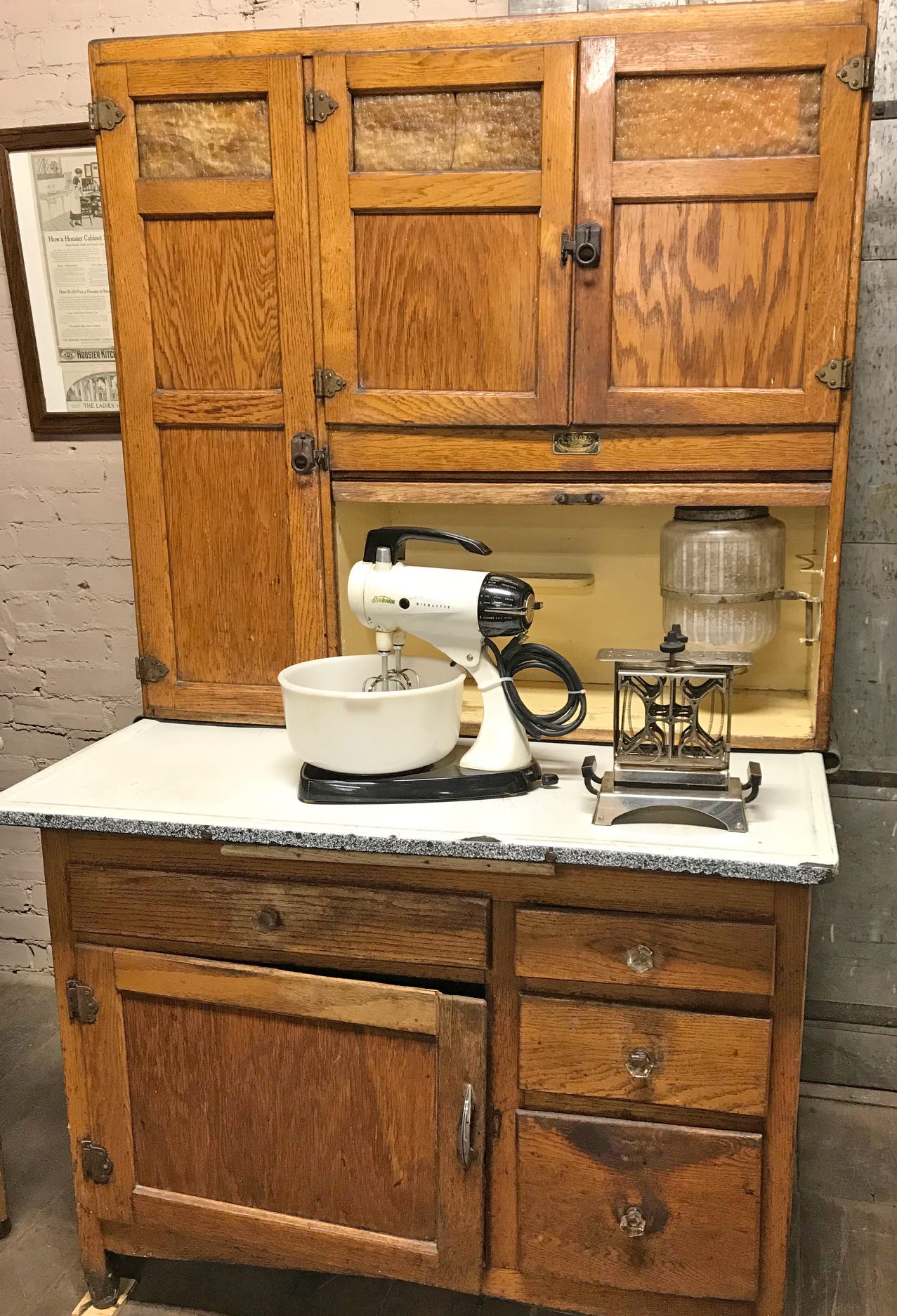 How The Hoosier Kitchen Cabinet Shaped The Way You Cook