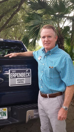 Matthew Erpenbeck is a candidate for Indian River County Mosquito Control District 2