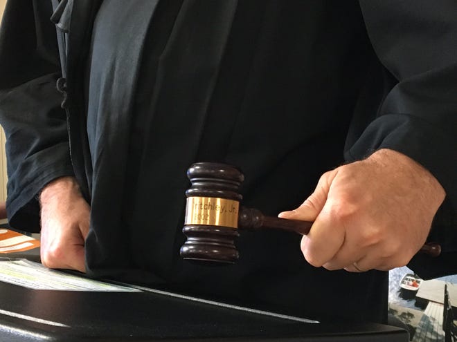 Courtroom gavel