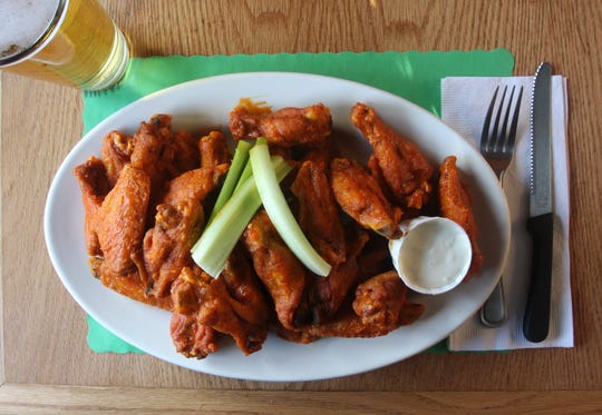 Chicken wings at The Candlelight Inn in Scarsdale.