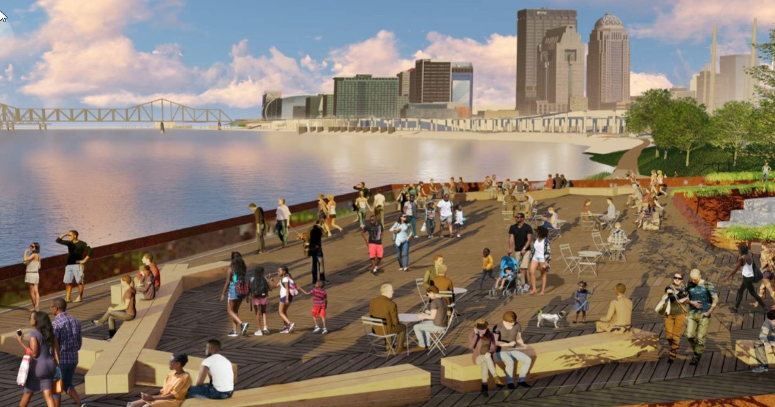 Louisville Waterfront Park Is Expanding West What S Planned
