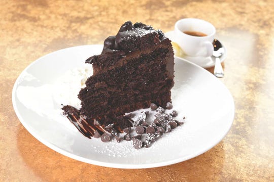 Big Fat Chocolate Cake at the Chit Chat Diner in West Orange
