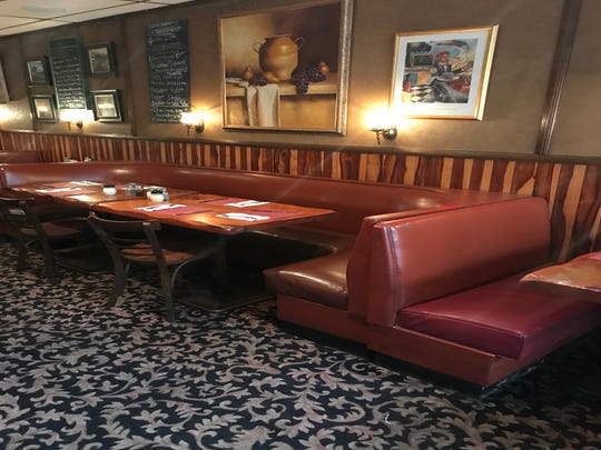 The dining room of Francesco's in White Plains. Photographed Oct. 3, 2019.