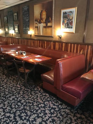 The dining room of Francesco's in White Plains. Photographed Oct. 3, 2019.