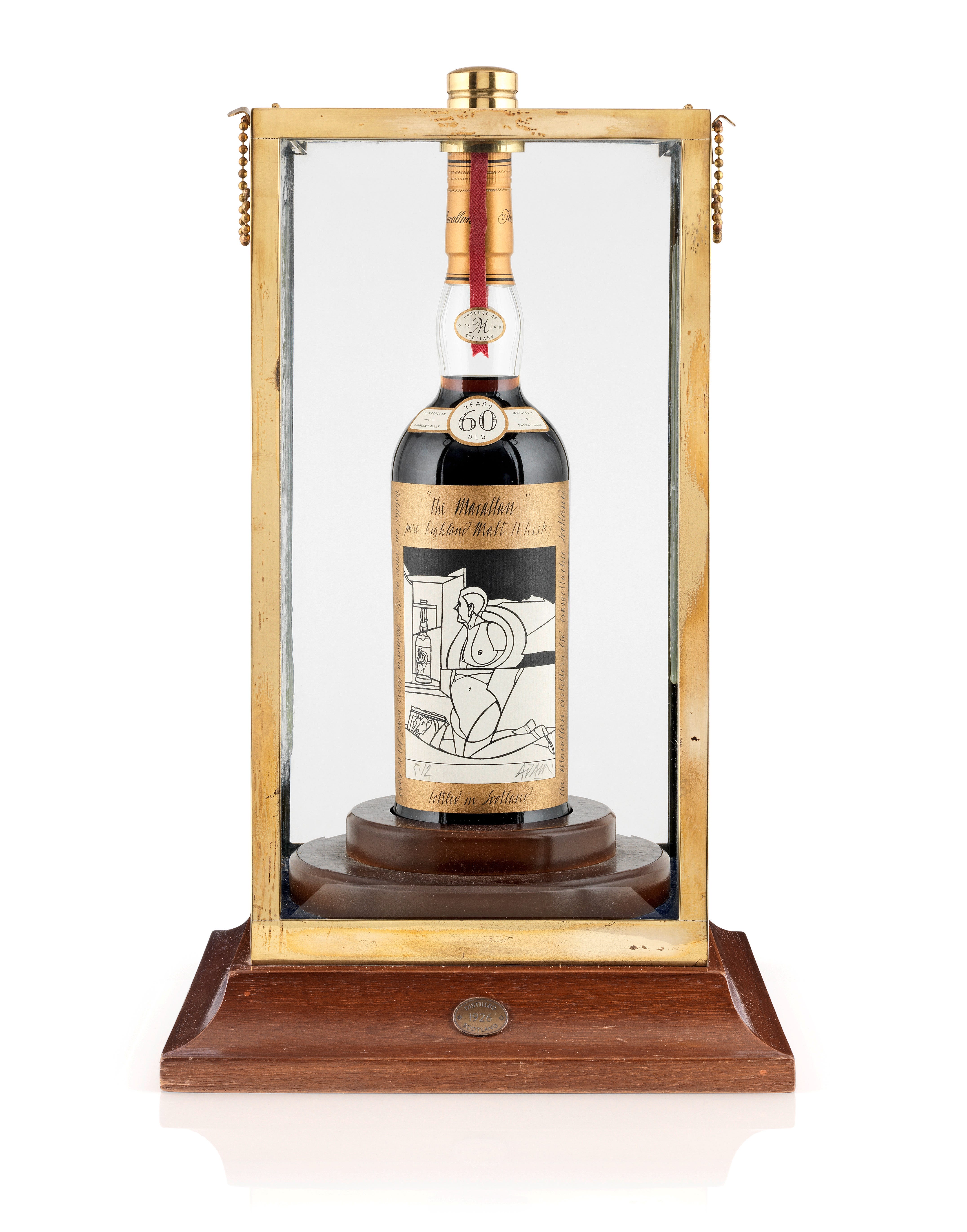 Million Dollar Whisky Rare Macallan Scotch Fetches Record At Auction