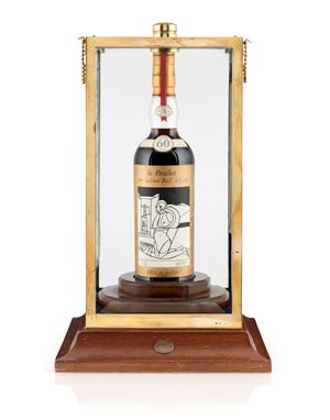 Million Dollar Whisky Rare Macallan Scotch Fetches Record At Auction