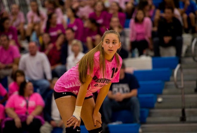 Westfield girls volleyball player Samantha Colucci was voted the MyCentralJersey.com Athlete of the Week.