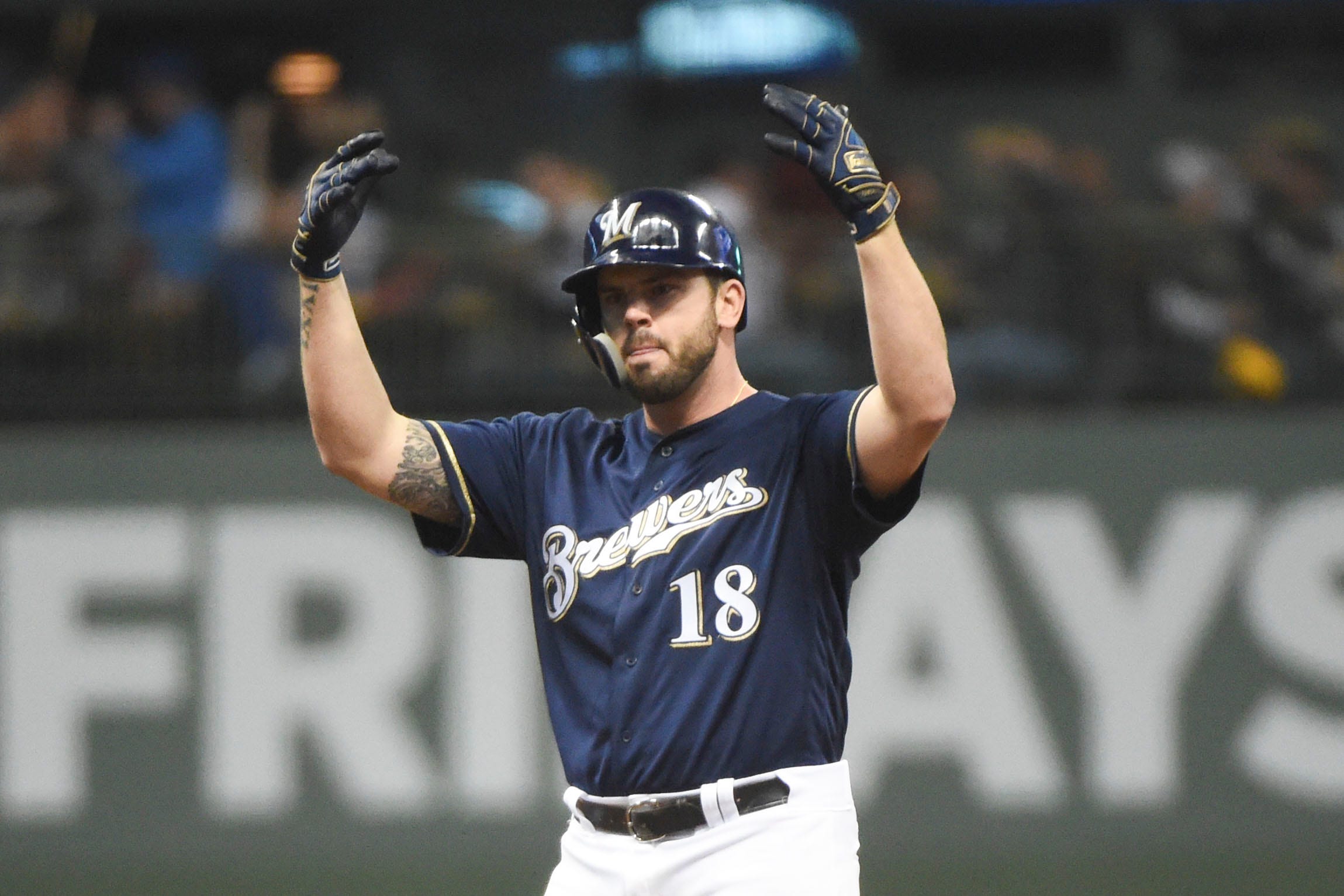 Mike Moustakas moments with Brewers 