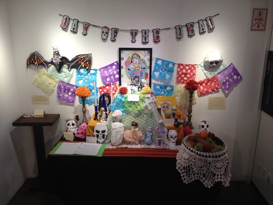 An ofrenda from the Desert Caballeros Western Museum event last year.