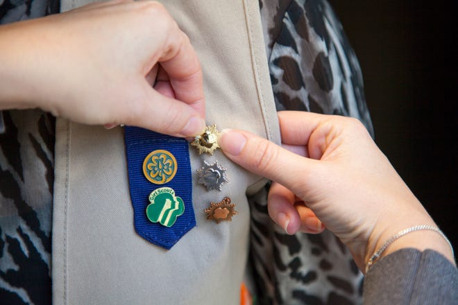 The Girl Scout Gold Award is the equivalent of the Eagle Scout in Boy Scouts. Less than 6 percent of Girl Scouts achieve the award.
