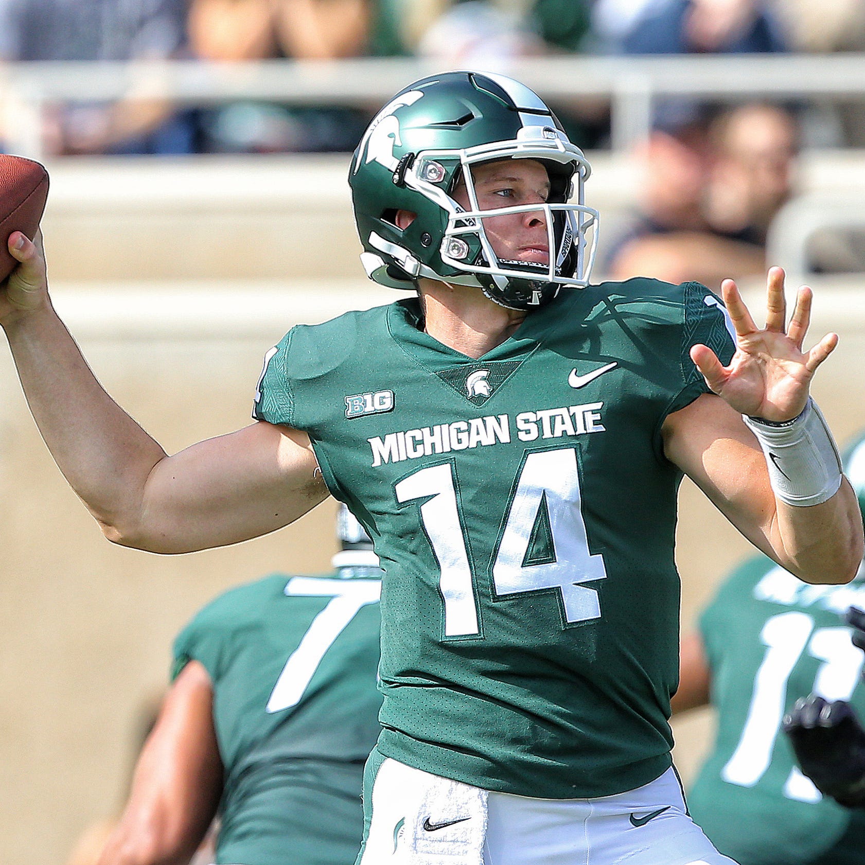 Michigan State Qb Brian Lewerke Joins New England Patriots As Udfa