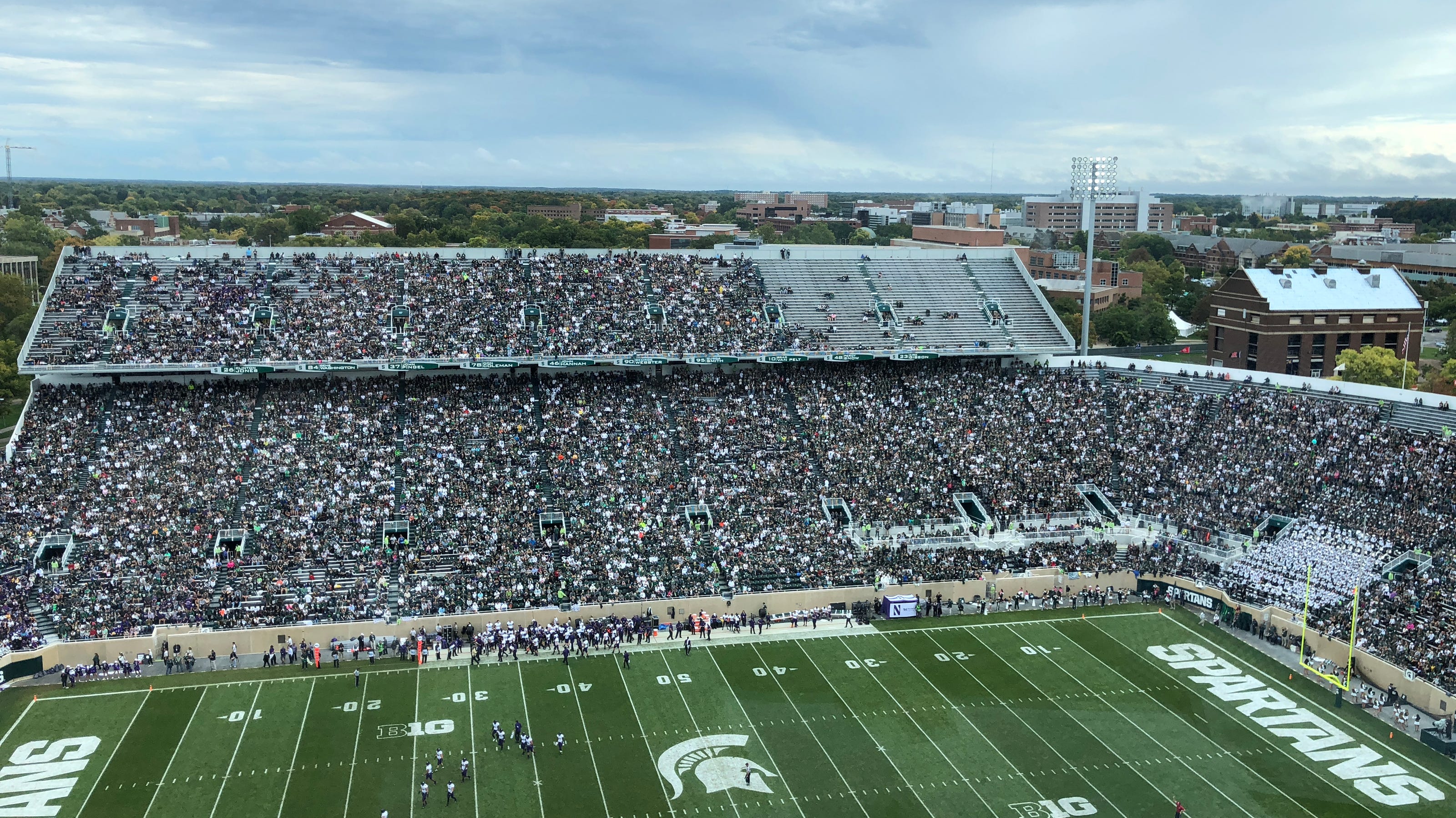 MSU football madeup mailbag Student sections and bowl projections