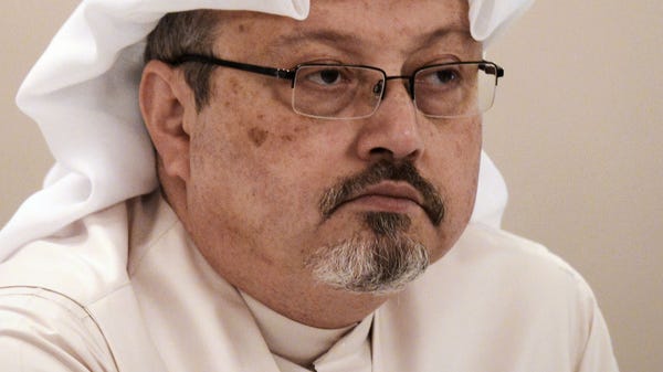 Jamal Khashoggi in a photo taken Dec. 15, 2014....