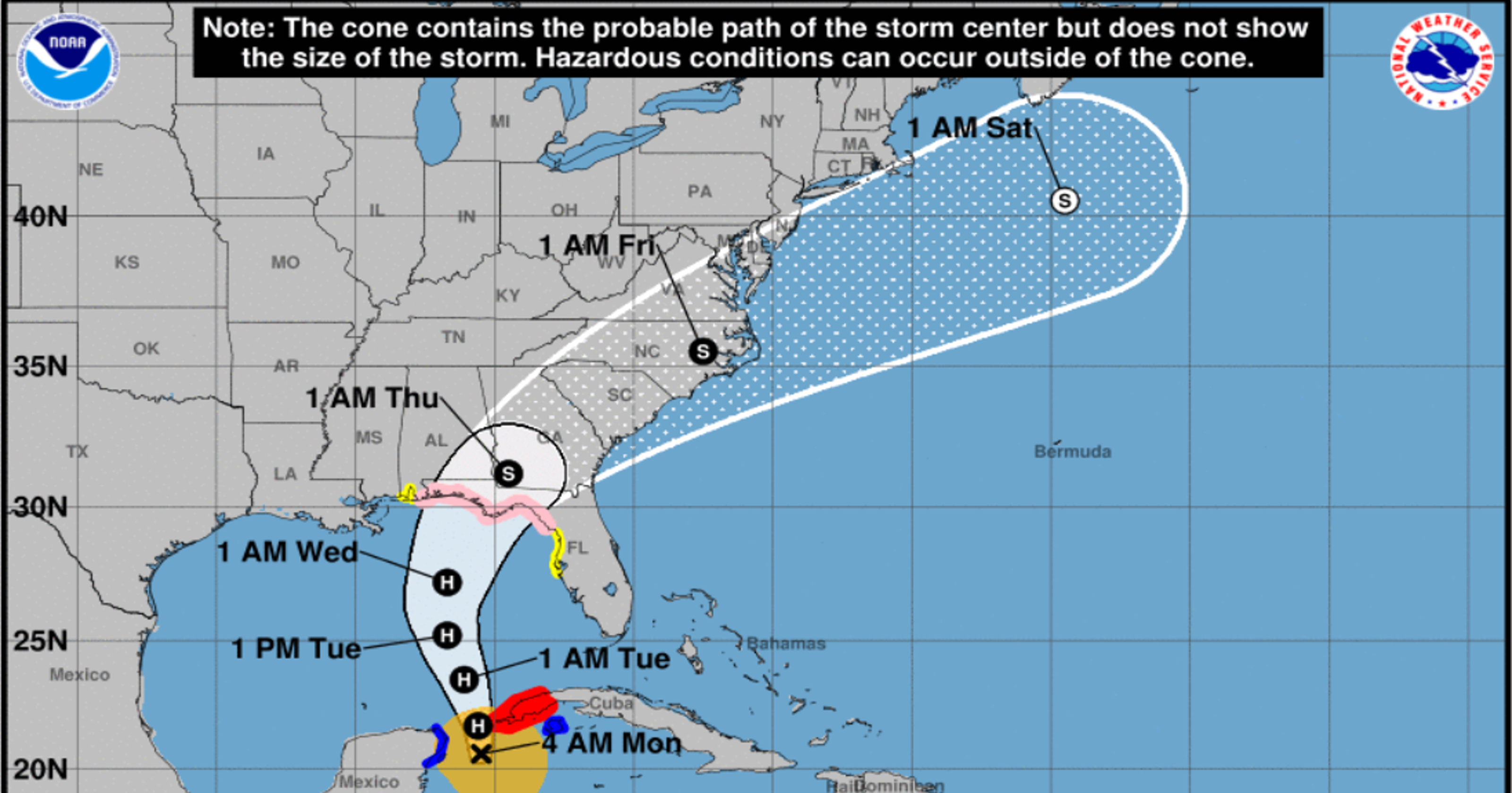 Hurricane Michael 2025 Map