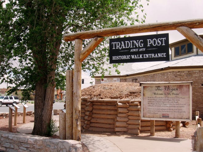Tuba City was named to honor Tuuvi, Hopi leader of the village of Moenkopi. The town has a trading post and museums.