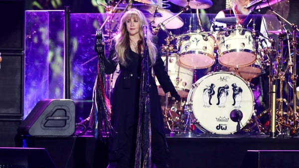 Stevie Nicks. Here, she performs at the 2018...