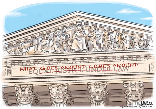 Court cartoon