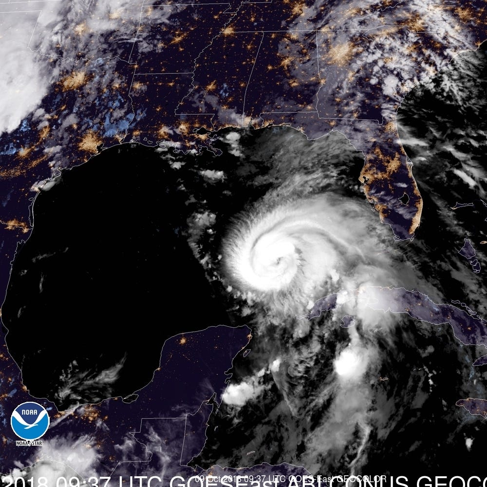 Hurricane Michael Mandatory Evacuation Order For Bay County Florida