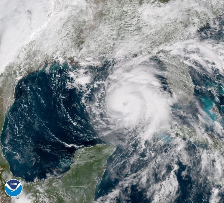 Hurricane Michael Size Chart