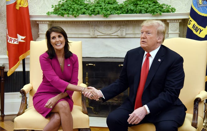 Nikki Haley S Resignation Leaves 5 Women In Donald Trump S Cabinet