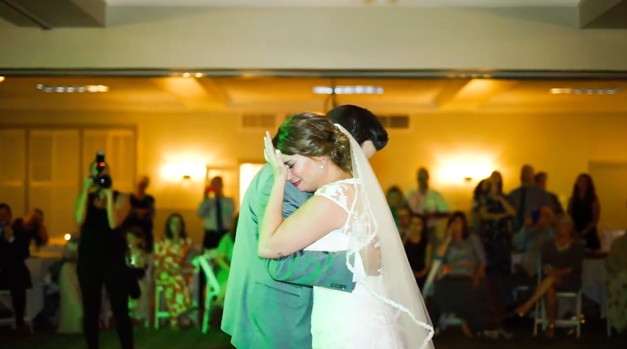 surprise for my daughter on her wedding day