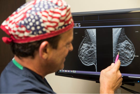 Dr. Stephen A. Chagares, MD, FACS is shown in his office.
Tinton Falls, NJ
Wednesday, October, 10, 2018
