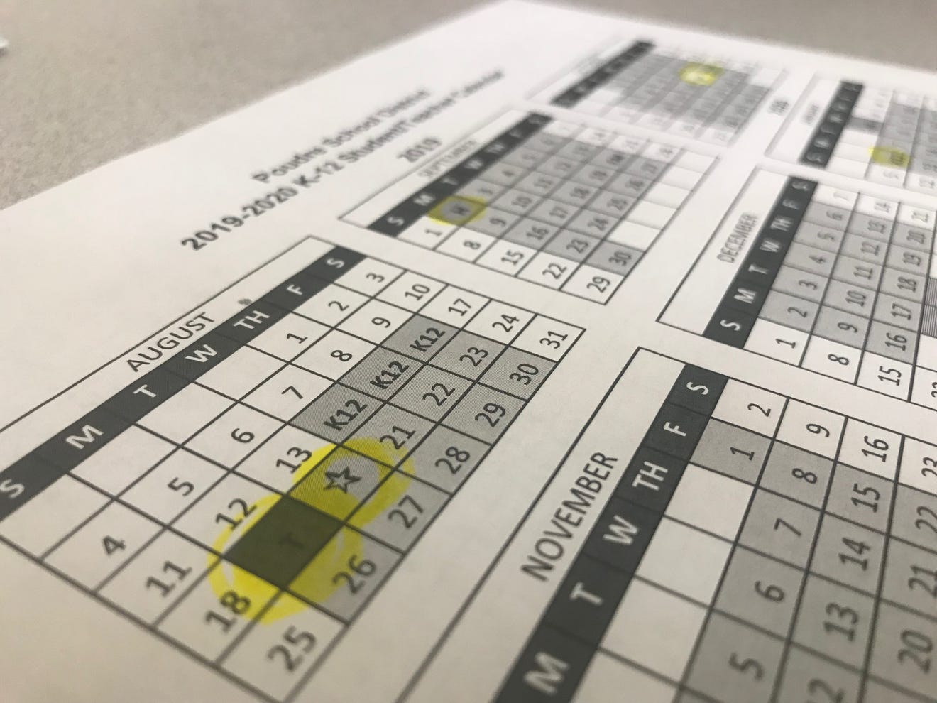 Poudre School District calendar committee submits plan for 201920