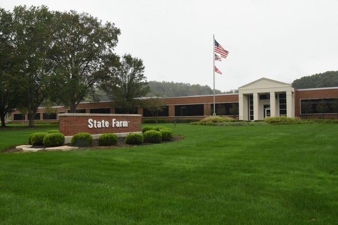Newark City Schools is looking into the possible purchase of the State Farm Insurance Newark Operations Center on Granville Road.