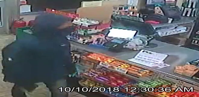 A man robbed a Vero Beach 7-Eleven at gunpoint about 12:30 a.m. Oct. 10, 2018.