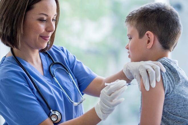 An annual flu shot is a great start to keeping kids healthy during flu season.