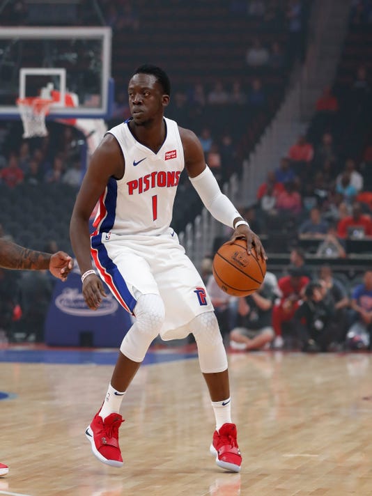Detroit Pistons' Reggie Jackson returns to practice, could play Friday