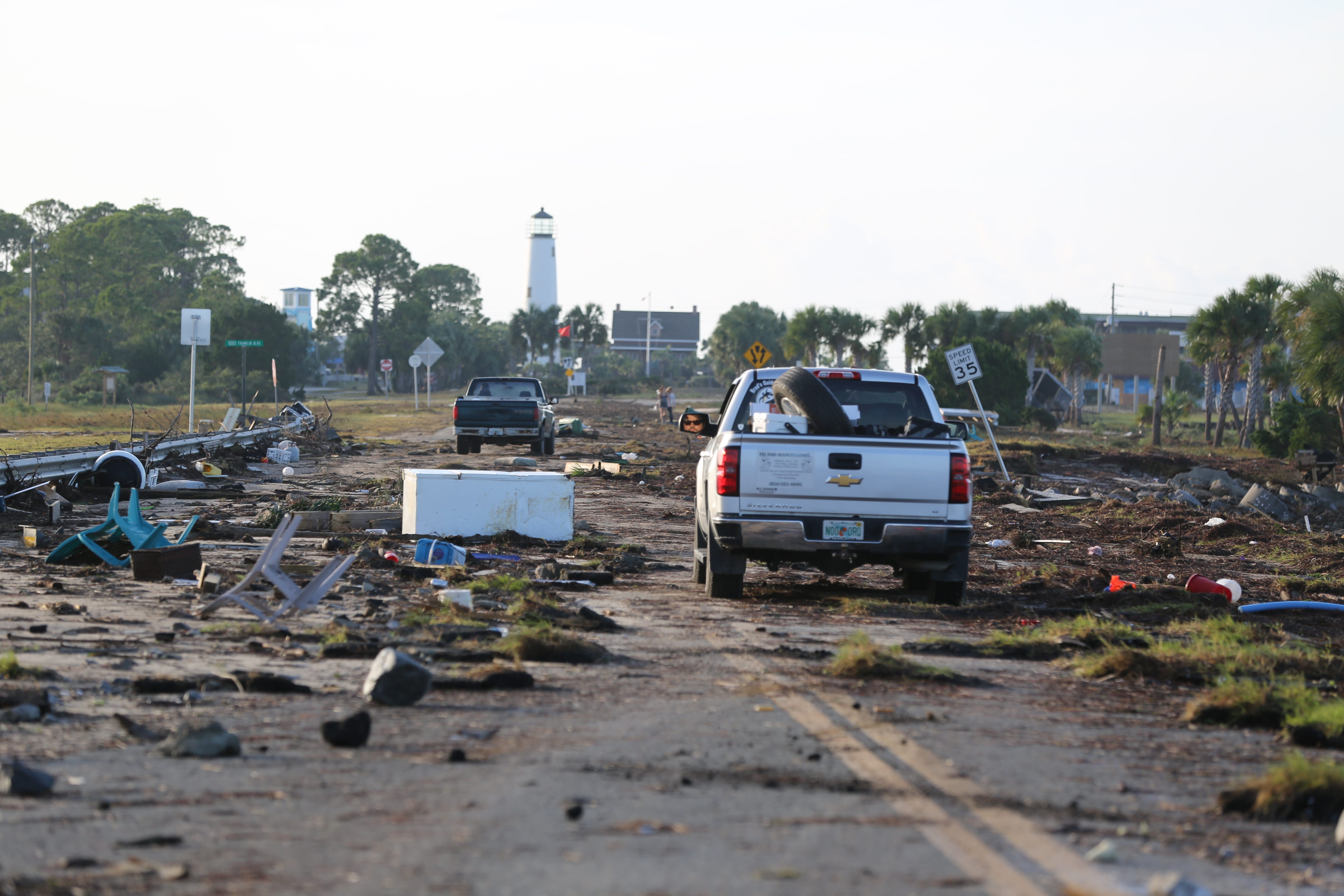 Hurricane Michael flooded St. Island, structural damage minimal