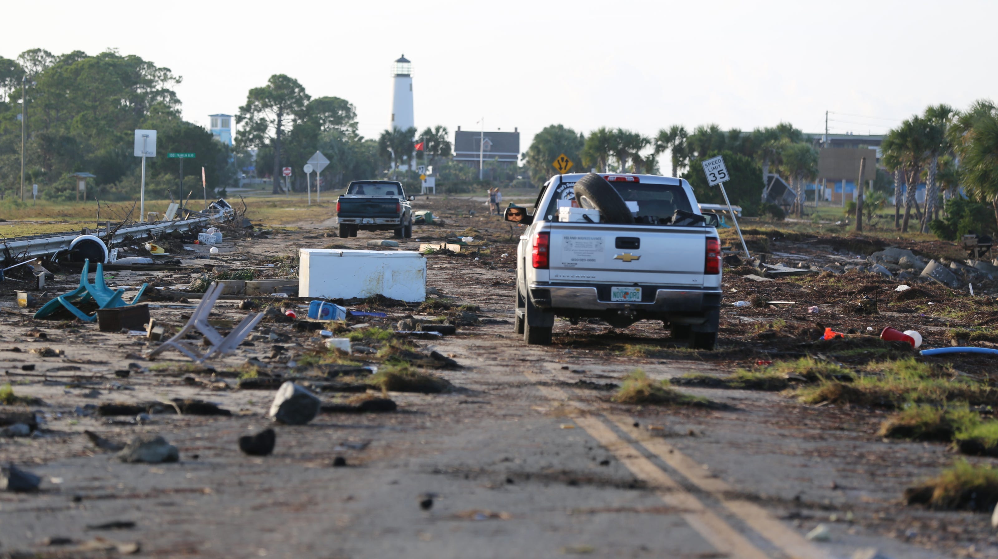 Hurricane Michael flooded St. Island, structural damage minimal