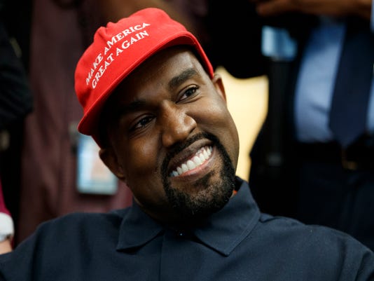 Ap Aptopix Trump Kanye West In The United States Dc