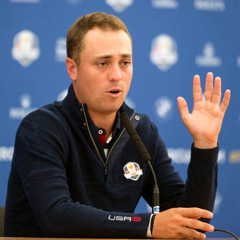 Justin Thomas says he knew about the USA team...