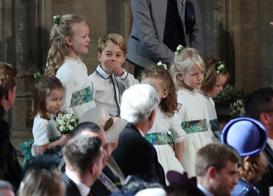 You can count on the children of Cambridge for a small royal wedding.