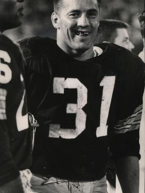 Jim Taylor was a standout fullback for the Green Bay Packers.