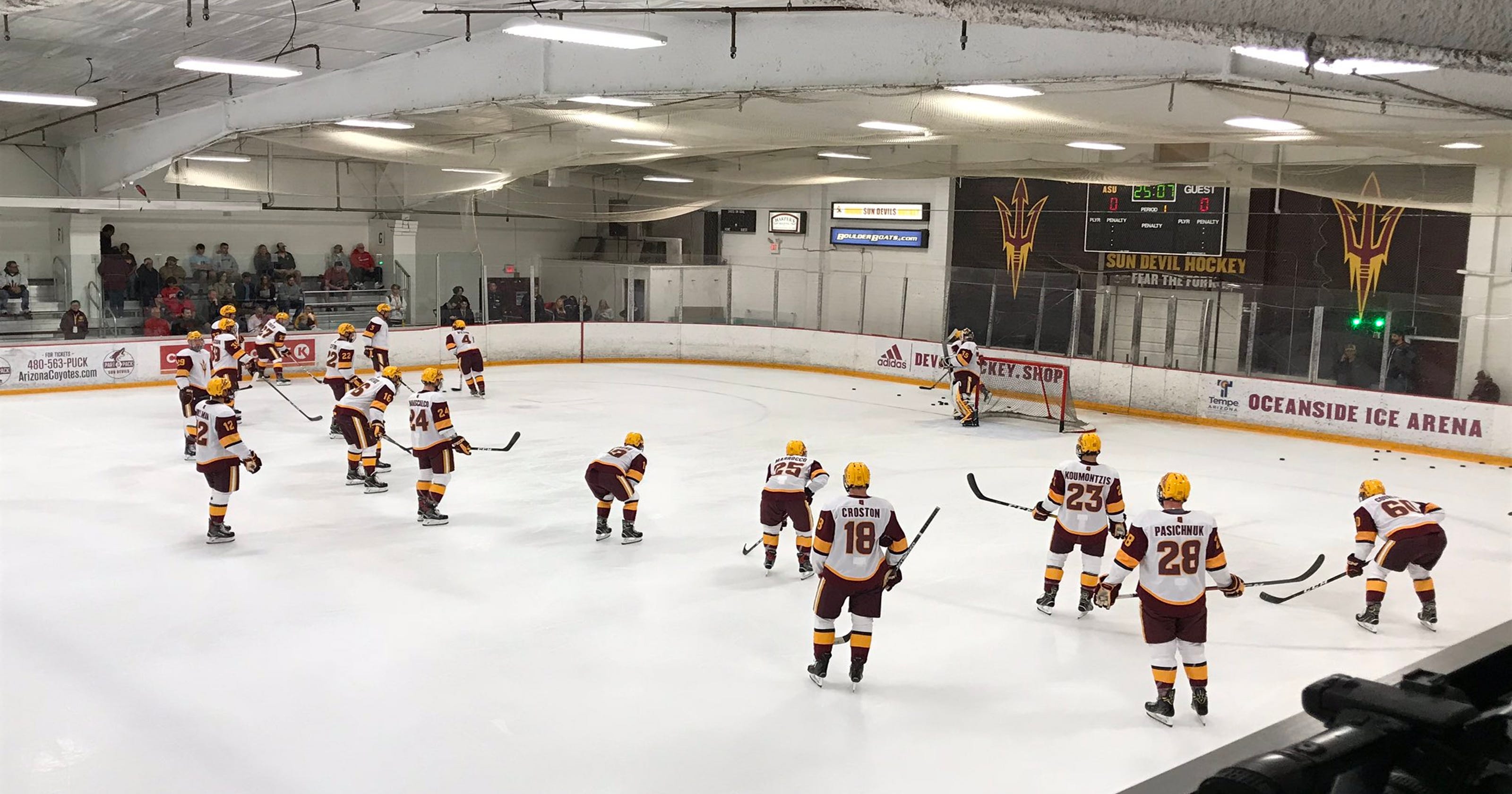 ASU hockey breaks into coaches poll national top 20 for first time