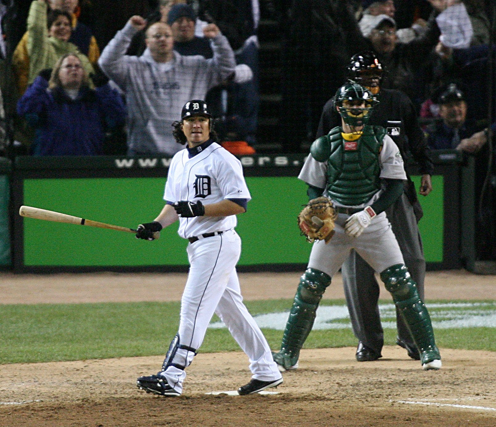 Magglio Ordonez 2 home runs ticket stub; Angels at Detroit 5/23/2007 