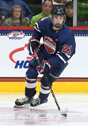 Red Wings fans might pin their hopes on the team landing highly touted prospect Jack Hughes of USA Hockey's National Team Development Program.