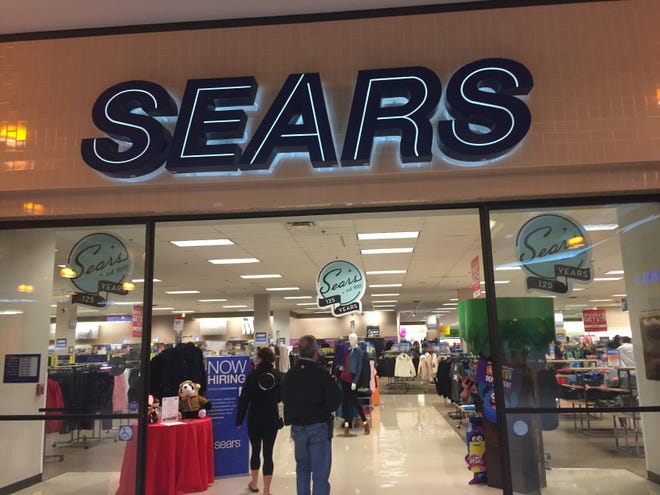 A "now hiring" sign was still up in the Clarksville Sears, hours after it was announced that the store will be closing in the coming months.