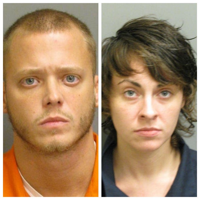 Mitchell Call and Abigail Peace were charged with murder in the September stabbing death of Darrell Rudolph.