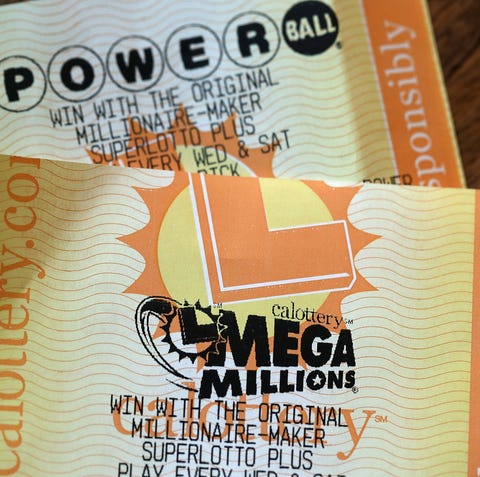 Powerball and Mega Millions lottery tickets are...
