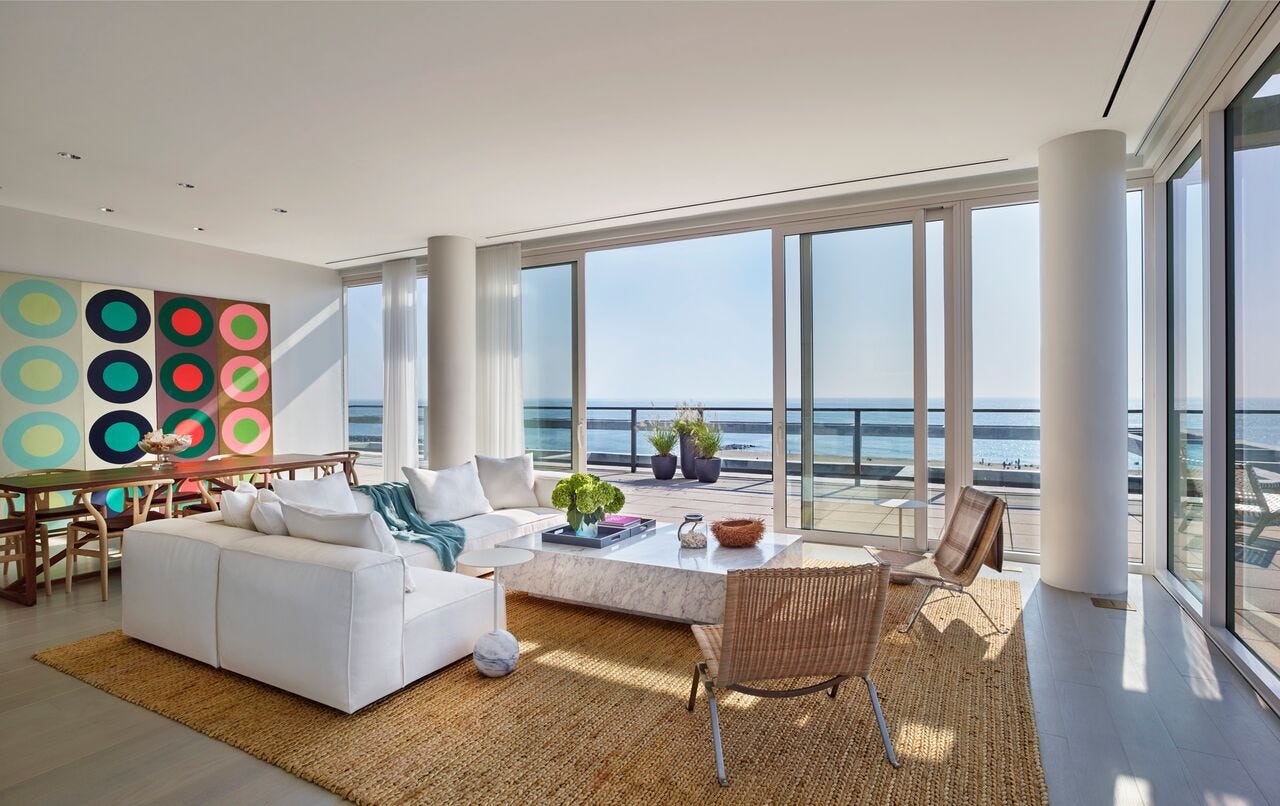 Asbury Ocean Club reveals its spacious, residential open floor plans